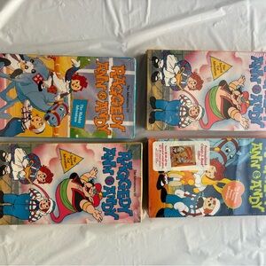 20th Century Fox The Adventures of Raggedy Ann & Andy VHS Lot - Mabbit, Sacred …